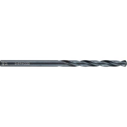 Jobber Drill, 3.7mm, Normal Helix, High Speed Steel, Black Oxide