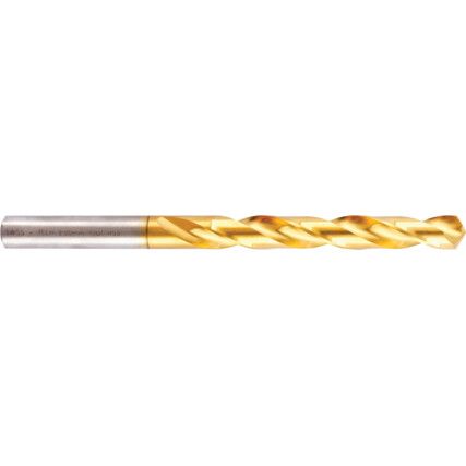 Jobber Drill, 9mm, Normal Helix, High Speed Steel, TiN