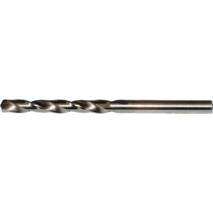 Jobber Drill, 6.5mm, High Helix, Cobalt High Speed Steel, Bright