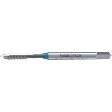 Machine Tap, 1/4in. x 20 UNC, Spiral Point, High Speed Steel, Bright