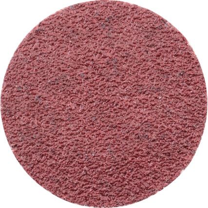 Coated Disc, 25mm, Aluminium Oxide, P100, Quick Change