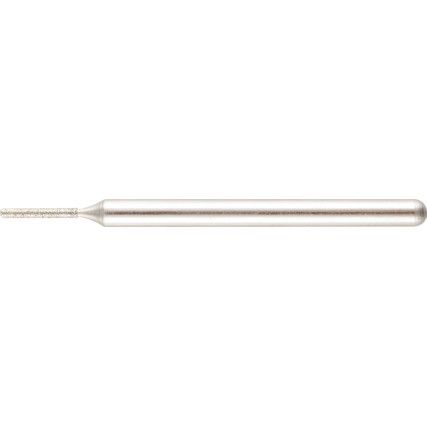 A10, Rotary Burr, Diamond, Single Cut, 1mm, Cylindrical