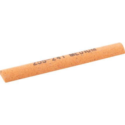 Abrasive File, Half Round, Aluminium Oxide, Medium, 100 x 13mm