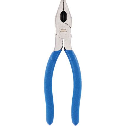 Combination Pliers, Serrated, Chrome Vanadium Steel, 185mm