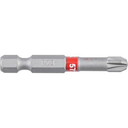 Screwdriver Bit, PZ3, Pozi, 1/4" Hex