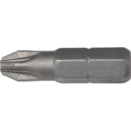 Screwdriver Bit, PZ3, Pozi, 1/4" Hex