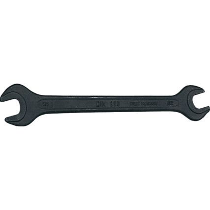 Metric Open Ended Spanner, Double End, Vanadium Steel, 24mm x 30mm