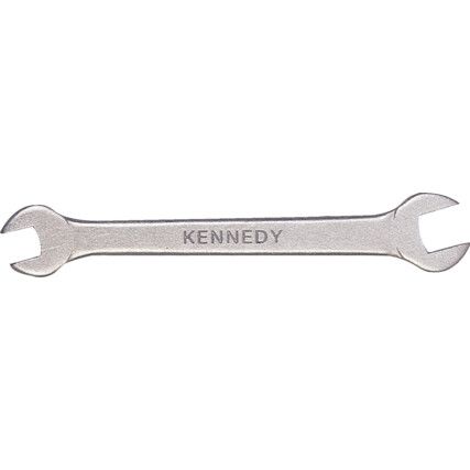 Double End, Open Ended Spanner, 5.5 x 6.0mm, Metric