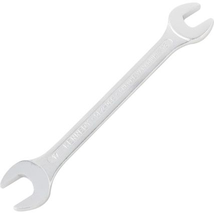 Double End, Open Ended Spanner, 13 x 17mm, Metric