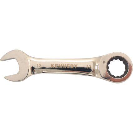 Single End, Ratcheting Combination Spanner, 11mm, Metric