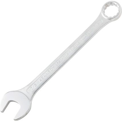 Single End, Combination Spanner, 7/8in. Size, Imperial