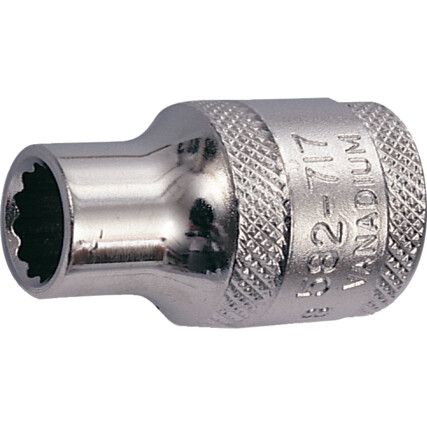 1/2in. Drive,  Bi-Hexagon Socket, 1-1/16in. A/F,  Imperial,  12 Point