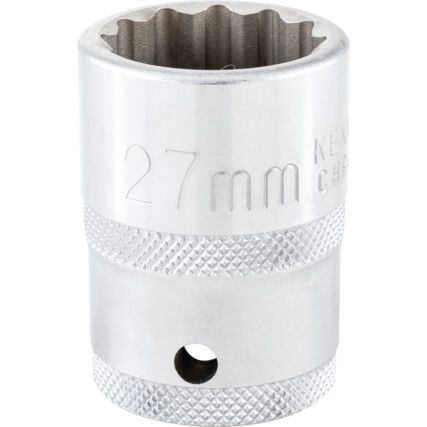 3/4in. Drive,  Bi-Hexagon Socket, 29mm,  Metric,  12 Point