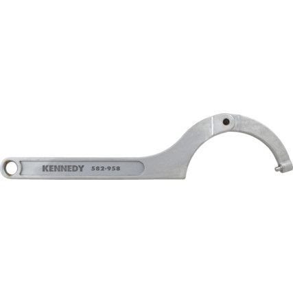 Single End, C Spanner, 180mm, Metric