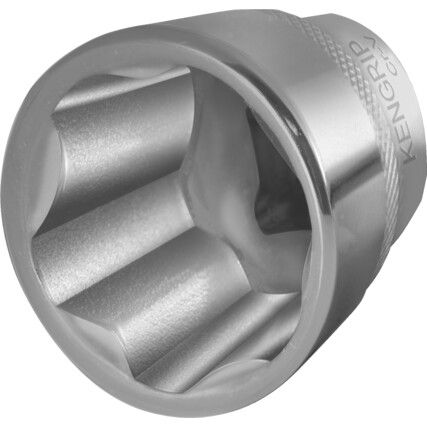 1/2in. Drive,  KenGrip Socket, 15mm,  Metric,  6 Point