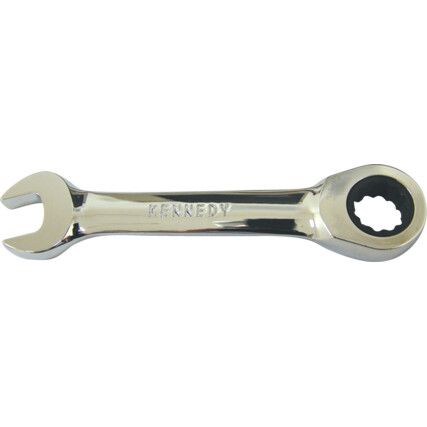 Single End, Ratcheting Combination Spanner, 7/16in., Imperial