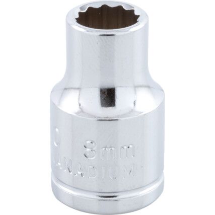 1/4in. Drive,  Hexagon Socket, 14mm,  Metric