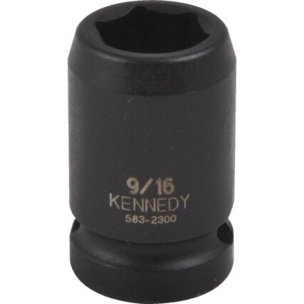 7/16" A/F Impact Socket 1 /2" Square Drive