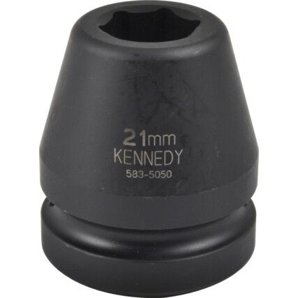 25mm Impact Socket, 1in. Square Drive