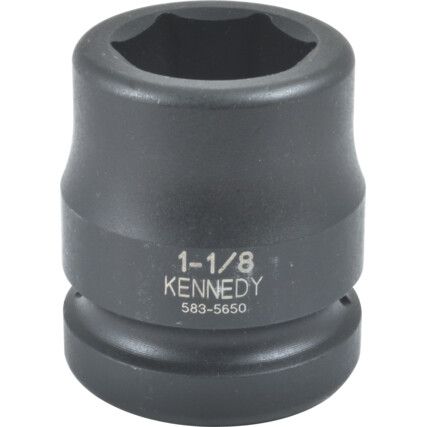 1-3/16in. Impact Socket, 1in. Square Drive