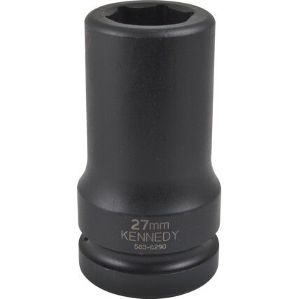 23mm Deep Impact Socket 1 " Square Drive