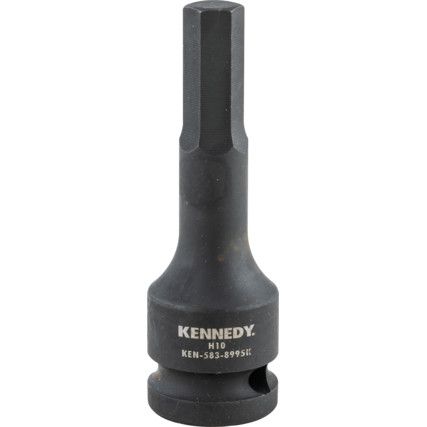 10mm Hex Driver Impact Socket 1/2" Square Drive