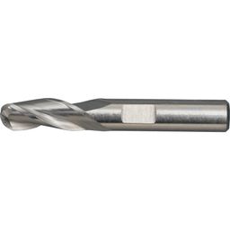 HSS-Co 5% KC3 3* Flute Throwaway Milling Cutters, Weldon Shank: Ball Nose, Inch - Uncoated thumbnail-0