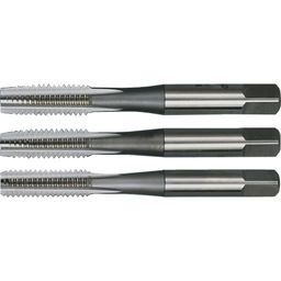 BSF (British Standard Fine) HSS Ground Thread Taps, Straight Flute Individual Sizes - Sets of Three thumbnail-0