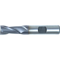 Series 02 HSS-Co 8% 2 Flute Weldon Shank Slot Drills - TiCN Coated - Metric  thumbnail-0