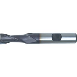 Series 02 HSS-Co 8% 2 Flute Weldon Shank Slot Drills - TiALN Coated - Metric  thumbnail-0