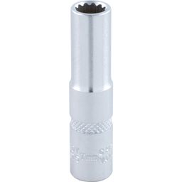 1/4" Drive Bi-Hexagon Deep Sockets, Metric thumbnail-3