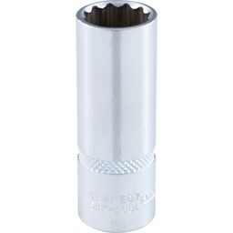 1/4" Drive Bi-Hexagon Deep Sockets, Metric thumbnail-2