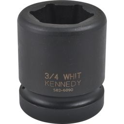 Chrome Molybdenum Impact Sockets: 1" Drive BSW Size, Standard Length, 6-Point thumbnail-2