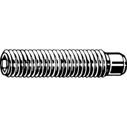 Socket Set Screw, Metric - Steel - Grade 14.9 - Dog Point - DIN 915 thumbnail-2