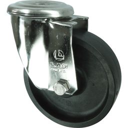 Stainless Steel High Temperature Castors - Thermoplastic Wheel - Plain Bore thumbnail-4