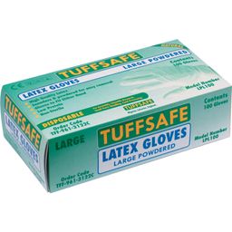 Disposable Gloves, Natural Latex, For Chemical & Medical Use (Box-100) thumbnail-2