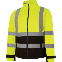 Hi-Vis Soft Shell Jackets (EN20471) Yellow/Black or Orange/Black thumbnail-0