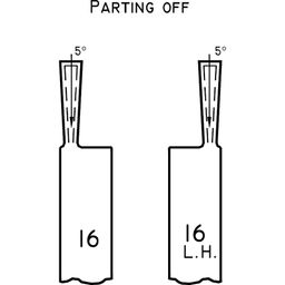 No.16 - Butt Welded Tools - Parting Off thumbnail-1