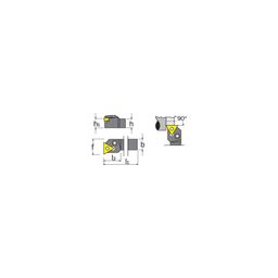 External Toolholders -Lever Lock  - PTFN R/L thumbnail-3